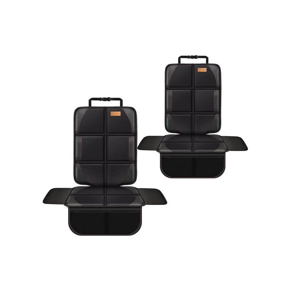 Set of 2 child car seat protectors - Protects car seat upholstery