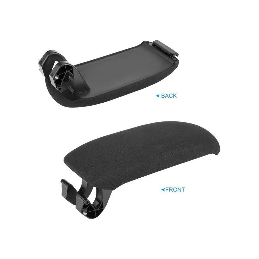 Fabric Center Armrest Cover For Audi A3 8P / A5 2003-2013 8P0864245p-Tip Black 7333425912898