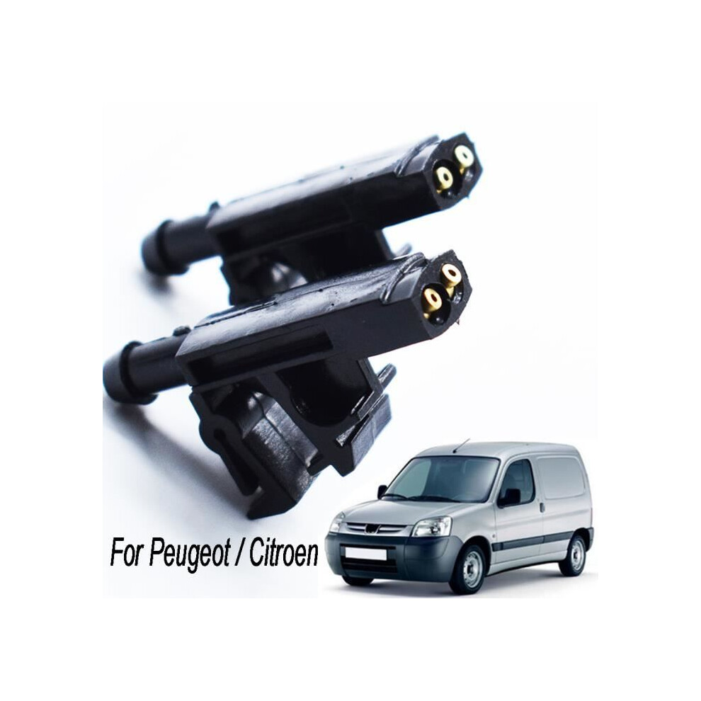 Front Windscreen Washer Nozzles For Peugeot Partner 406 605 And Citroã«N Berlingo Xantia Zx 6438A0 643889 7333425919415