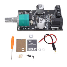 Wysokiej jakości moduł wzmacniacza audio, subwoofer stereo Bluetooth 4.0, moc wyjściowa 2 x 50 W do projektów głośników DIY, z regulacją