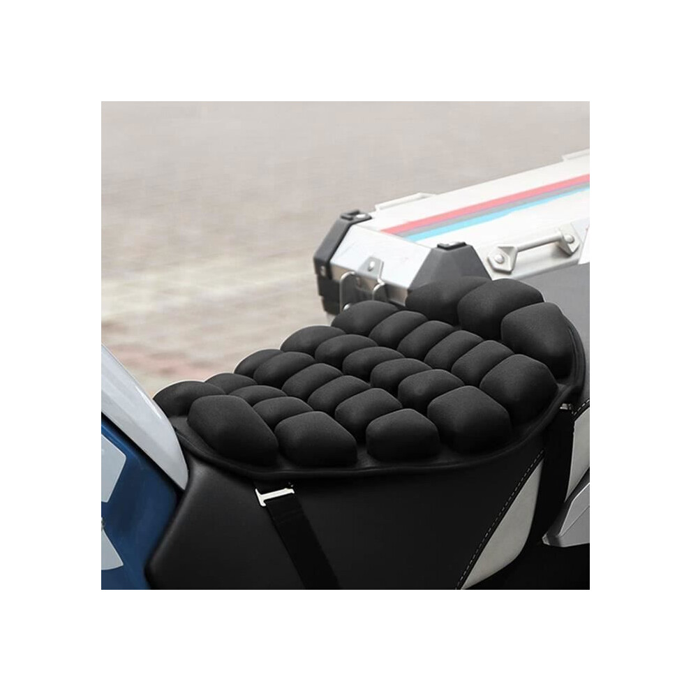 Motorcycle Seat Cushion, Motorcycle Saddle, Inflatable Seat Cushion, Hand-Pressurized Inflatable Cushion To Relieve Pressure 7333425914540