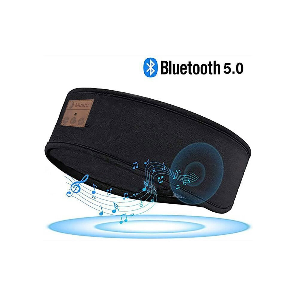 Night mask, sleep mask, Bluetooth headband, sleeping headphones, ideal for sports, side sleepers and travel