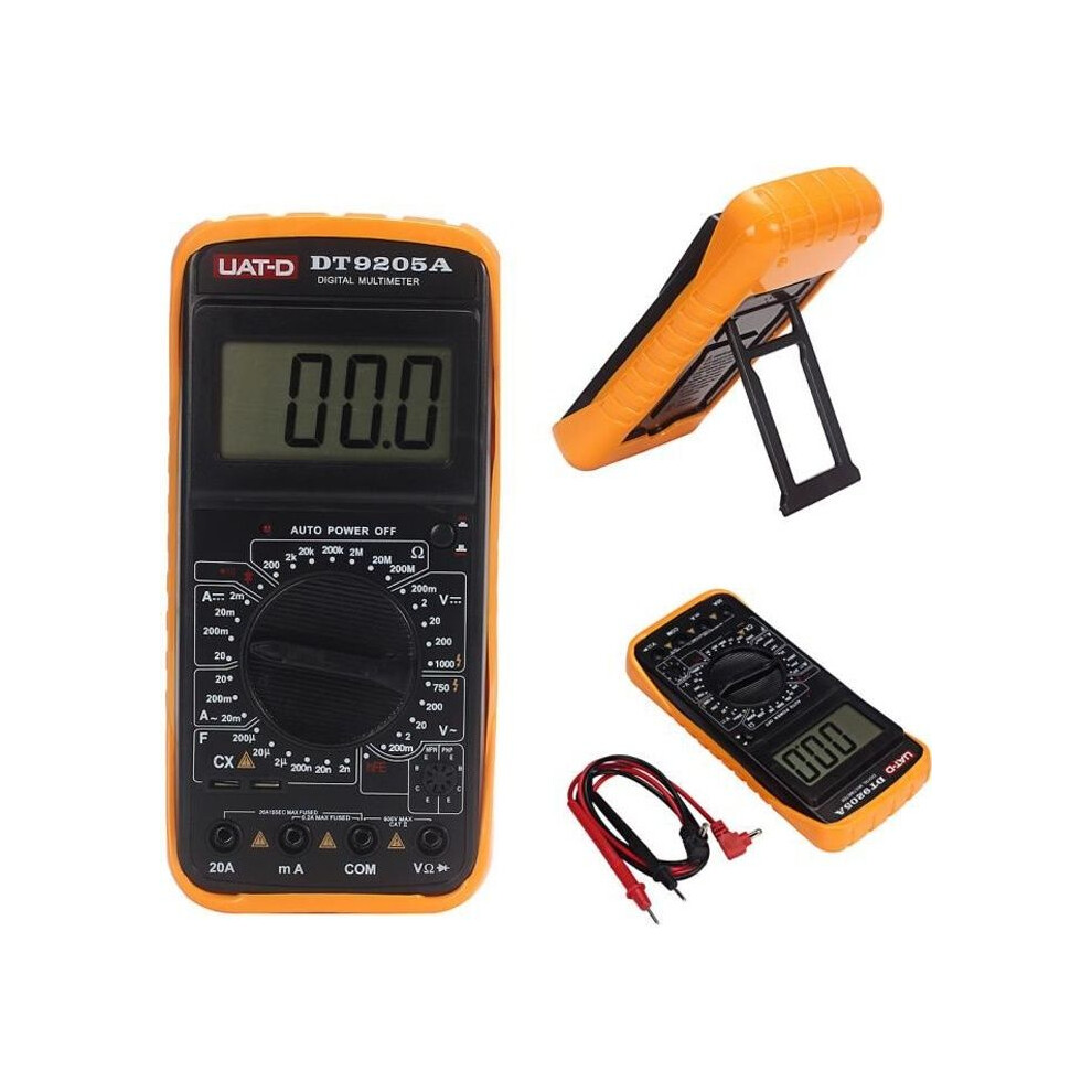 Dt9205a Lcd Digital Multimeter Ammeter Resistance Capacitance Tester Ac-Dc Lxx51008201_1909 7333425916179