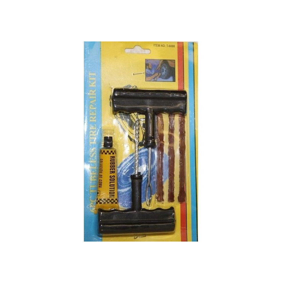 Tubeless Puncture Repair Kit For Car Tires 7333425921937