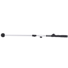 Golf Swing Trainer for Improved Hinge and Forearm Rotation, Adjustable Golf Swing Corrector with Ergonomic Padded Grip and Silicone Head, Portable Col