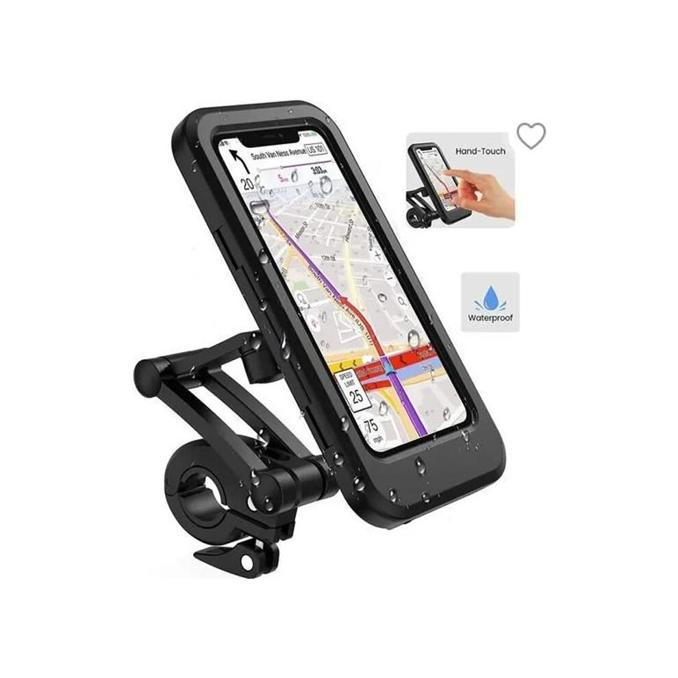 Waterproof Motorcycle Mount For Smartphones Up To 6.7 Inches - Gobro 7333425924914