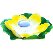 Decorazioni impermeabili e resistenti per piscine esterne, eleganti luci notturne a energia solare con effetto cangiante, luce galleggiante solare a