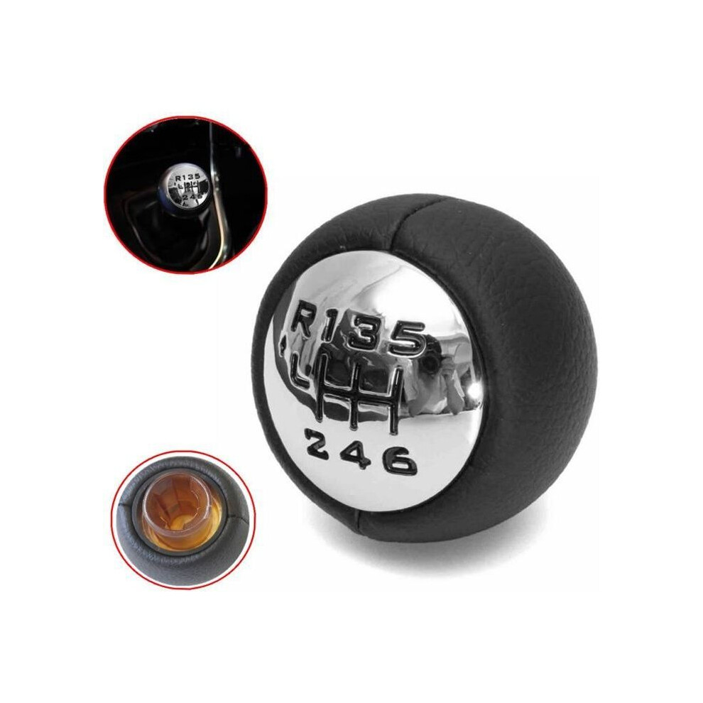 Speed Gear Shift Knob New For Peugeot 307 308 3008 407 5008 807 Citroen C3 C4 C8 Silver 7333425920626