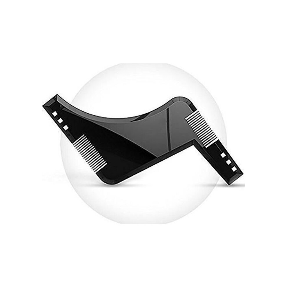 Unisex Men's Beard Comb With Two Combs To Shape The Beard Contour