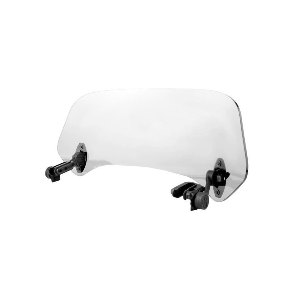 Tbest Universal Modified Motorcycle Windshield Windscreen Clear Air Deflector 7333425913321