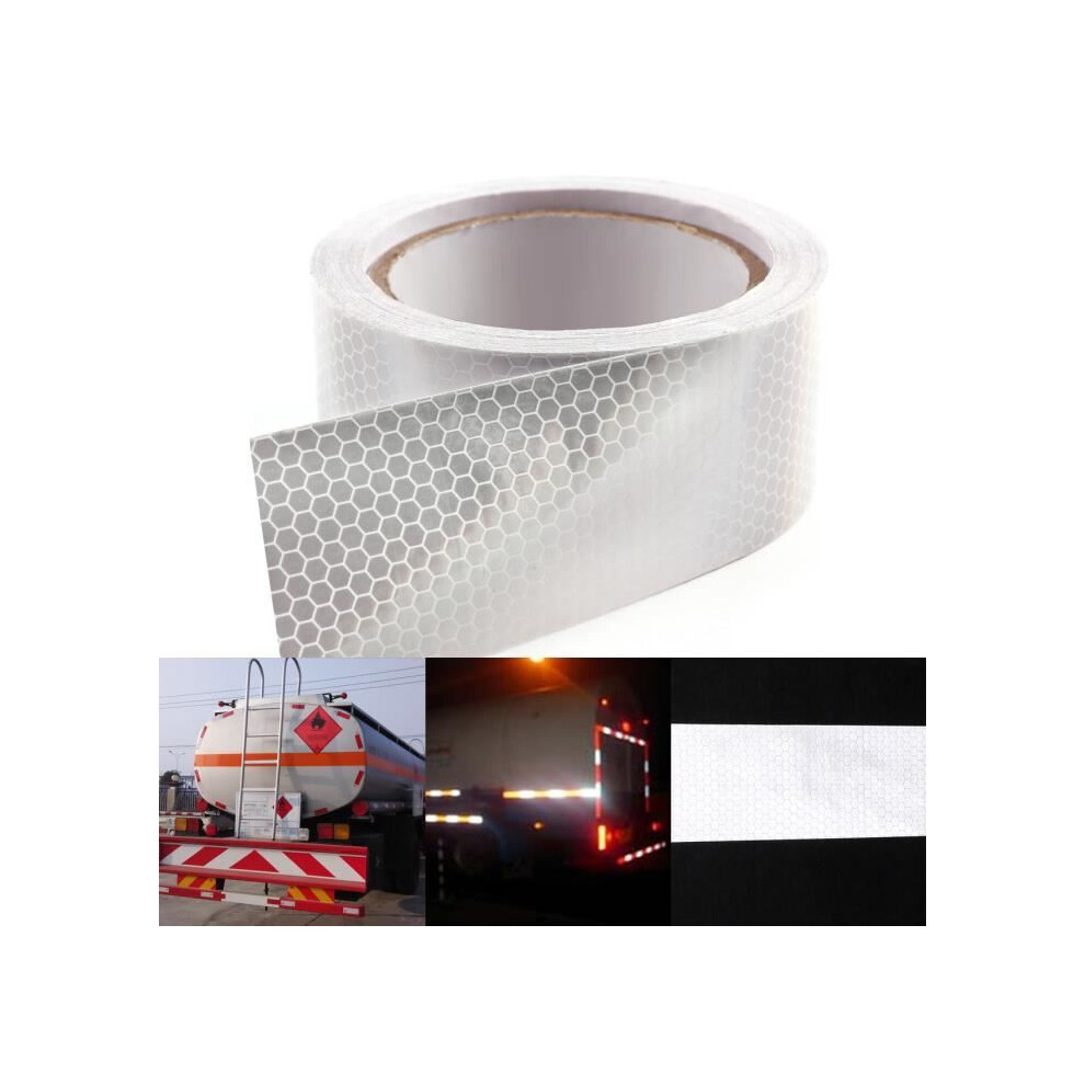 10M X 5Cm Self-Adhesive Reflective Strip In Light/White 7333425912188