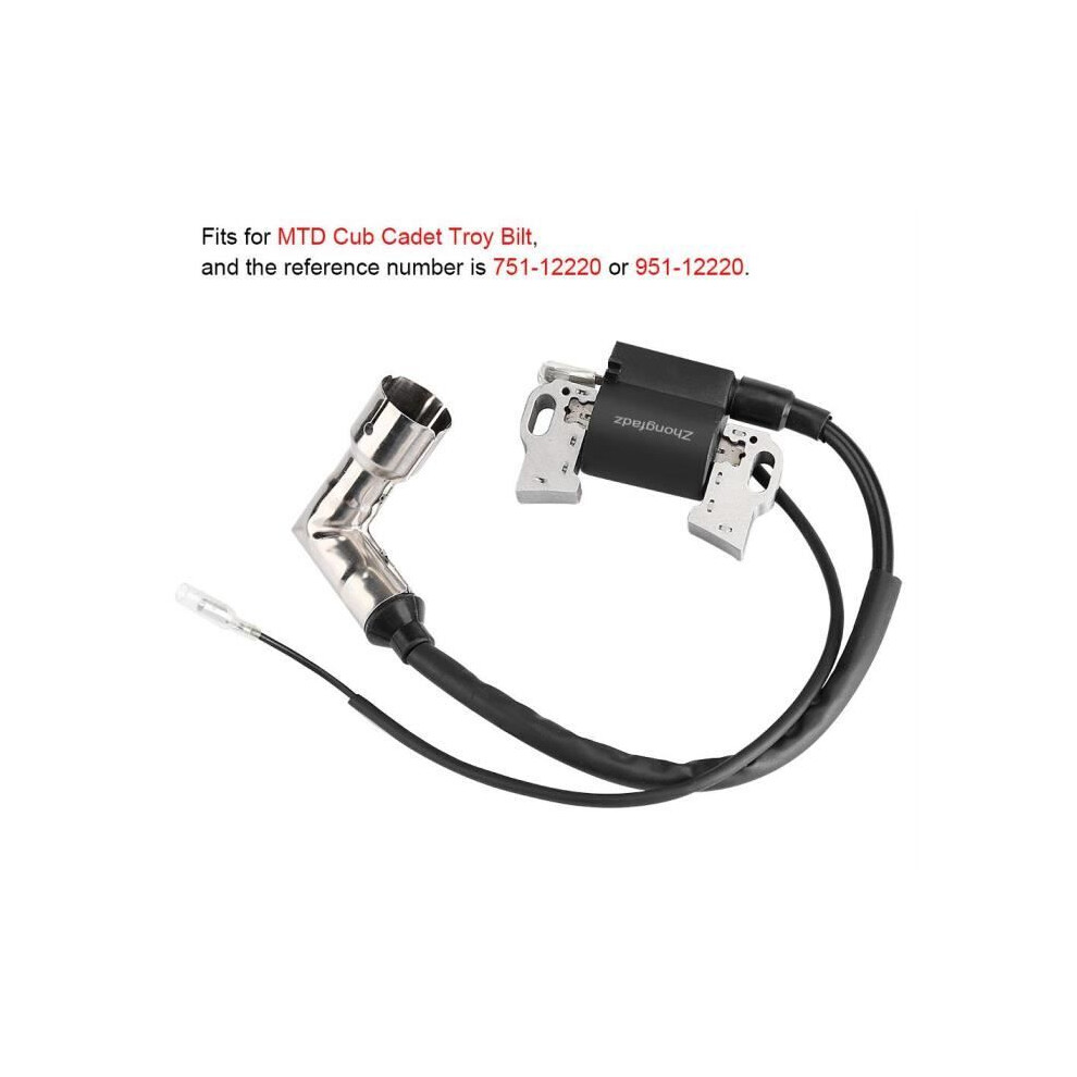 Ignition Coil For Mtd Cub Cadet Troy Bilt 751-12220 951-12220 7333425917206