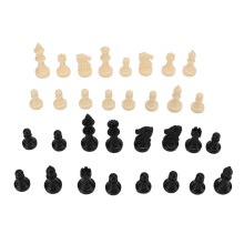 Pièce d'échecs de remplacement Staunton pour tournoi, construction durable, avec dessous en feutre, adaptée à tous les âges et niveaux de