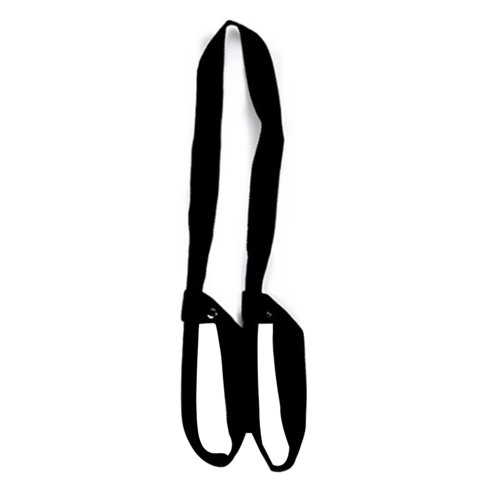 Chiropractic Decompression Tool for Neck Relief, Neck Traction Device with Secure Chin Strap and Soft Grip Handle, Corrects Head Posture and Promotes