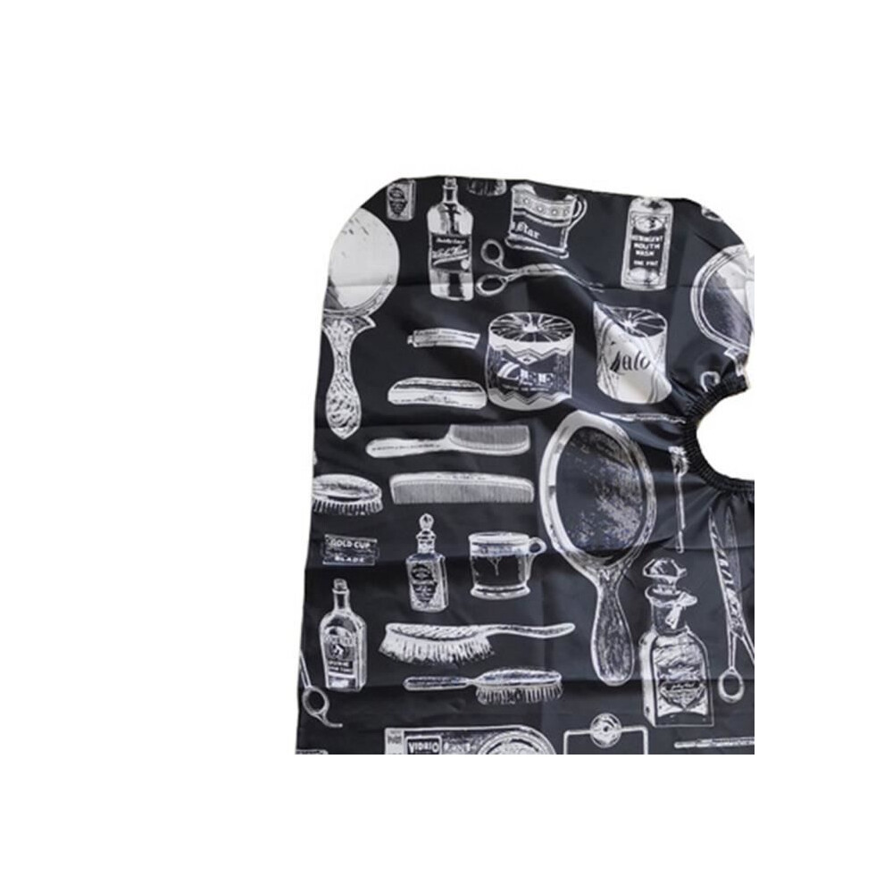 Creative Hair Cutting Cape with Comb Pattern for Hair Salon