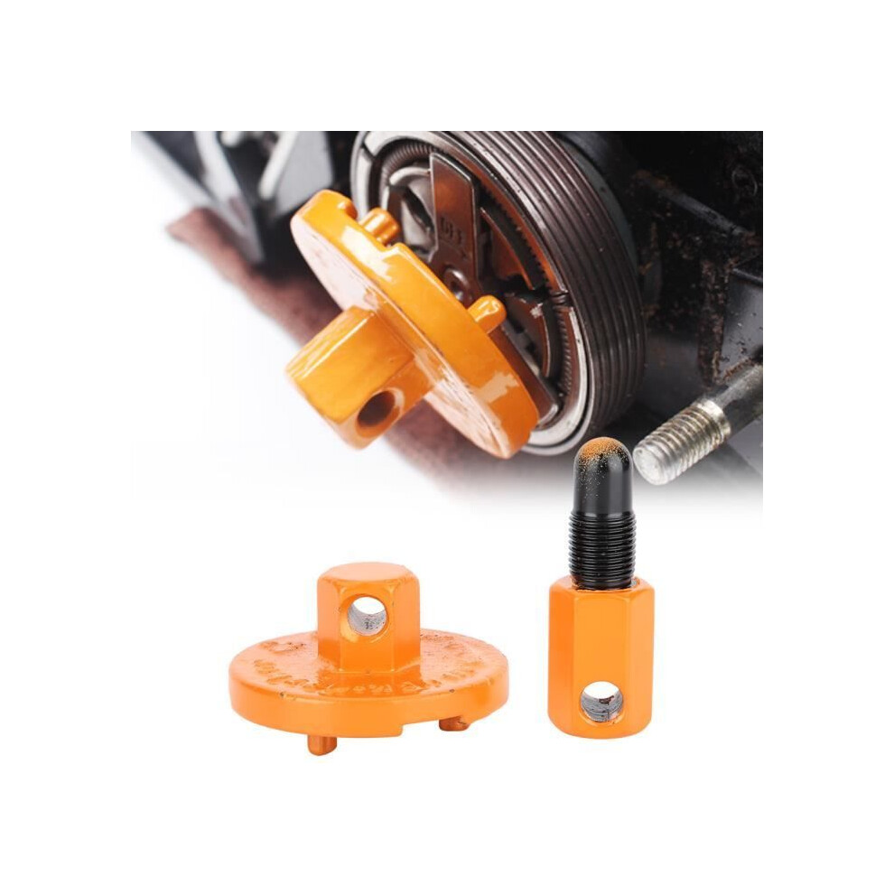 Qiilu Chainsaw Piston Tool Chainsaw Clutch Removal Tool Flywheel Removal Piston Stopper For 7333425920107