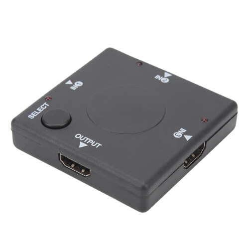 4K Switcher υποστήριξης HDMI ψηφίσματος With3In1Out IR συμβατή ομαλή μεταγωγή σταθερή 2