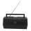 Φορητό ραδιόφωνο AM FM με ηχείο Bluetooth, διπλά ηχεία, αυτόματη αναζήτηση σταθμών FM, 8
