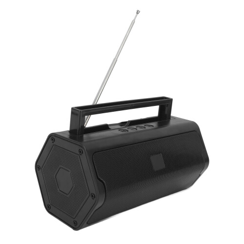Φορητό ραδιόφωνο AM FM με ηχείο Bluetooth, διπλά ηχεία, αυτόματη αναζήτηση σταθμών FM, 2