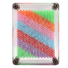 Zabawka Pin Art dla dzieci, zabawki sensoryczne ze stymulacją dotykową, 3D tablica Pin Art, edukacyjna zabawka do rozwoju kreatywności, zabawki