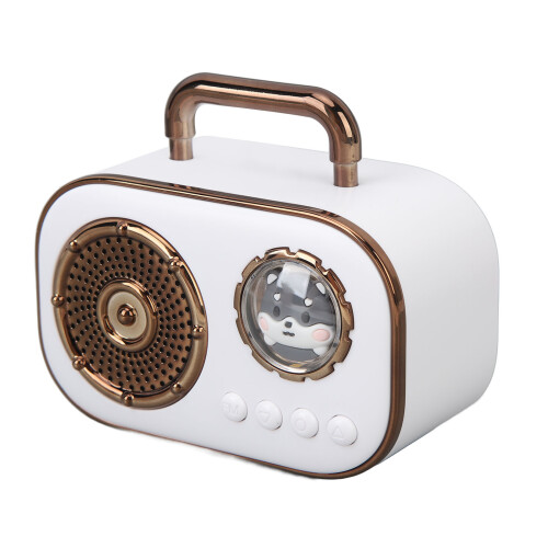 Ρετρό ηχείο Bluetooth, vintage ραδιόφωνο με κλασικό στυλ, κρυστάλλινο στερεοφωνικό ήχο, 2