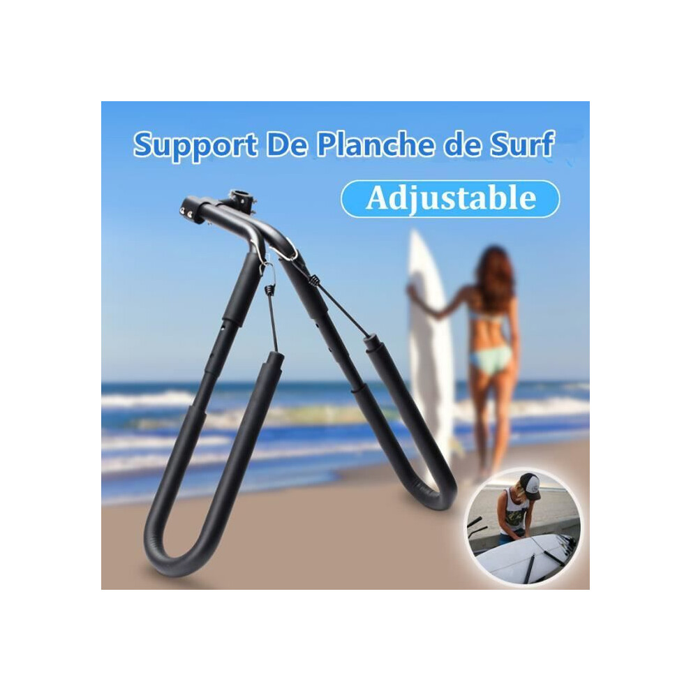 Surfboard Bike Rack - Fits Most Bikes Black 7333425926352