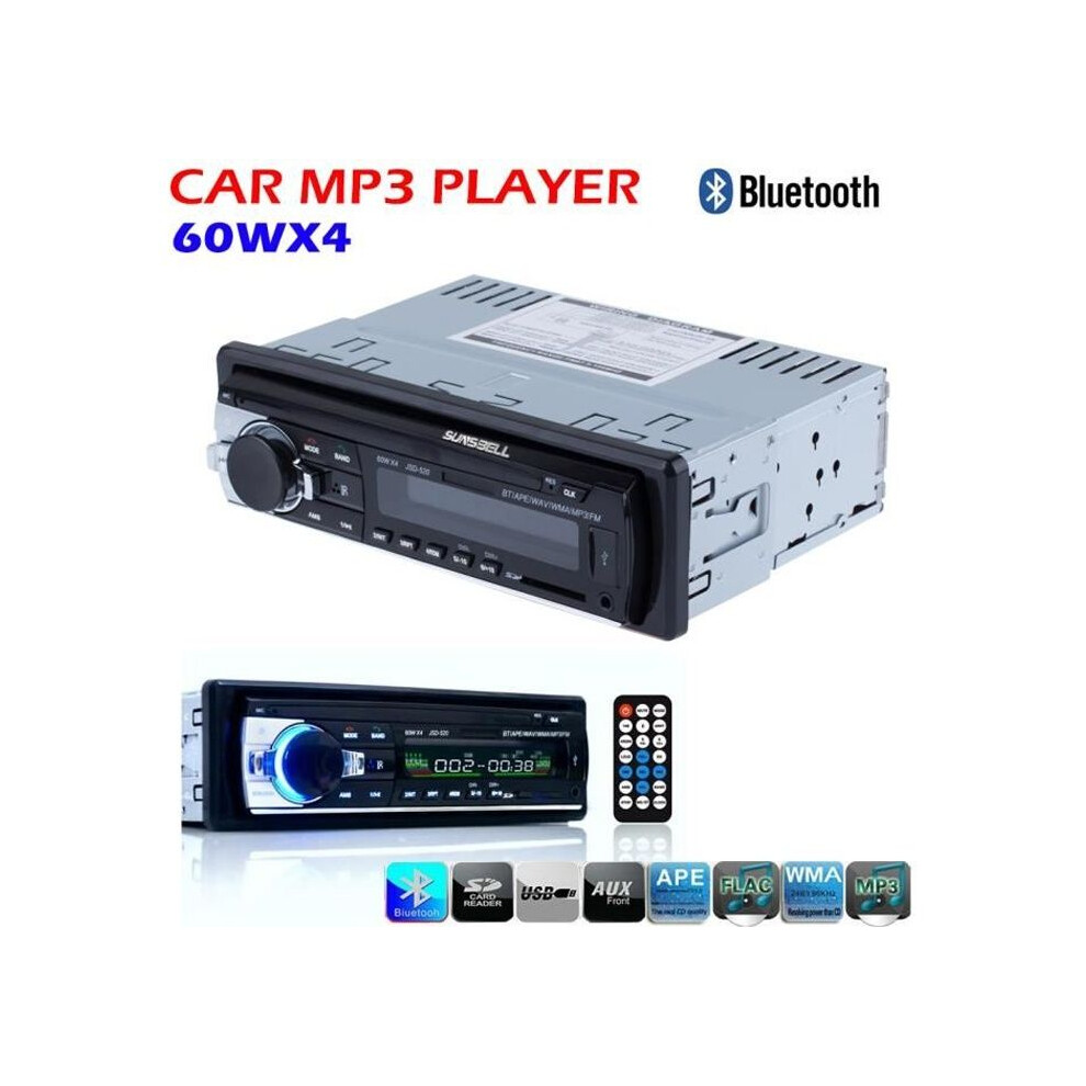 Bluetooth Car Stereo - Unspecified - Usb Player - 60W X 4 - Hands-Free Calling - Built-In Microphone 7333425940396