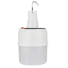 Rechargeable Emergency Lamp, High Brightness For Outdoor And Indoor Use, With Hook, Energy Saving And Versatile Usage, Adjustable Brightness And Super
