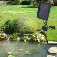 Solar Oxygenator Aerator Air Pump Oxygen for Aquarium Outdoor Pool Pond HB051