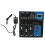 Advanced 4 Channel Audio Mixer With Wireless Bluetooth Identification Multi Functional Control Panel HD Backlit LCD Display And 3 Band Equalization Ad 1
