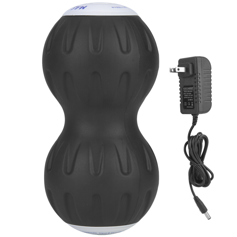 Silicone Vibrating Massage Roller, Deep Tissue Therapy for Myofascial Release & Muscle Relaxation