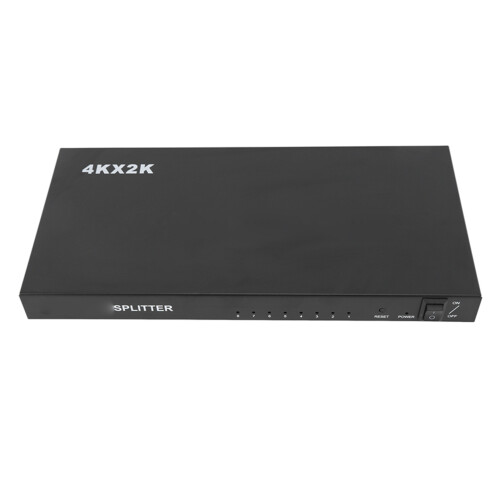 Divisor HDMI Full HD3D com suporte a 4K x 2K, distribuidor de áudio e vídeo compatível com projetor, protocolo HDCP, buffer e capacidade de 1