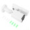 Wireless Outdoor Security, Solar-Powered Dummy Surveillance Camera With Bright Floodlights 1