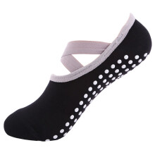 Pilates sokken met antislip grip voor dames, zacht en comfortabel materiaal, yogaschoenen voor barre, ballet en dans, vochtregulerend, volledige