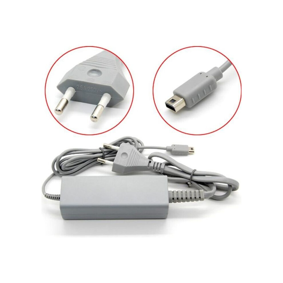 Ac Adapter - Nintendo - Wii U - Wired Charger - 4.75V 1.6A - Abs Grey 7333425950968
