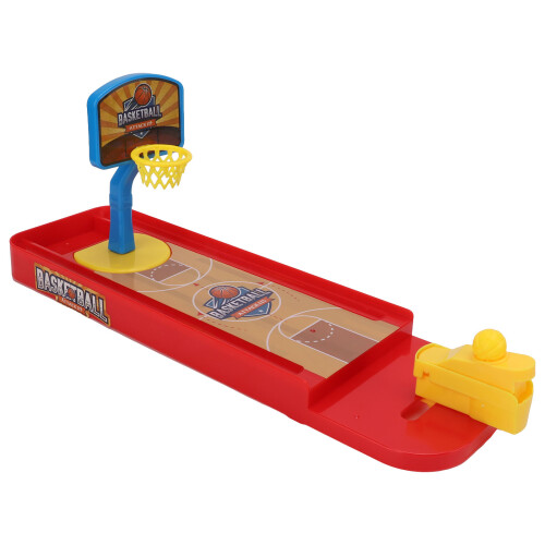 Εσωτερικό παιχνίδι μπάσκετ Arcade με ελατήριο, πλαστικό επιτραπέζιο παιχνίδι για 1