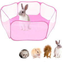 Puppy Playpen - Unspecified - 120 cm - Pink - Foldable - Portable
