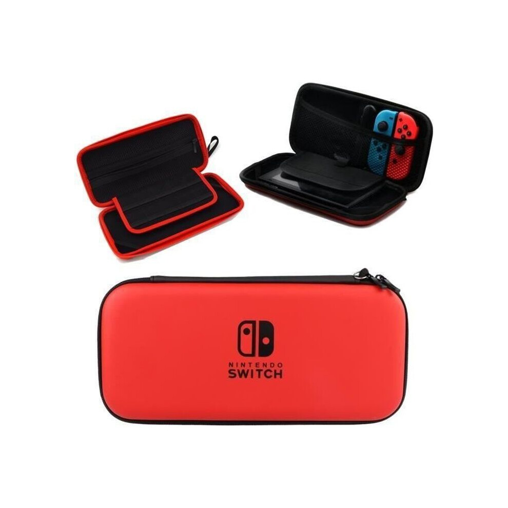 Hard Carrying Case For Nintendo Switch Red 7333425951477