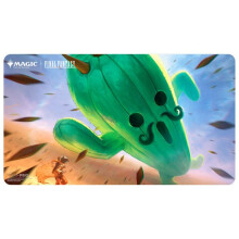Ultra PRO - Final Fantasy x Universes Beyond Jumbo Cactuar Spelmatta för Magic: The Gathering