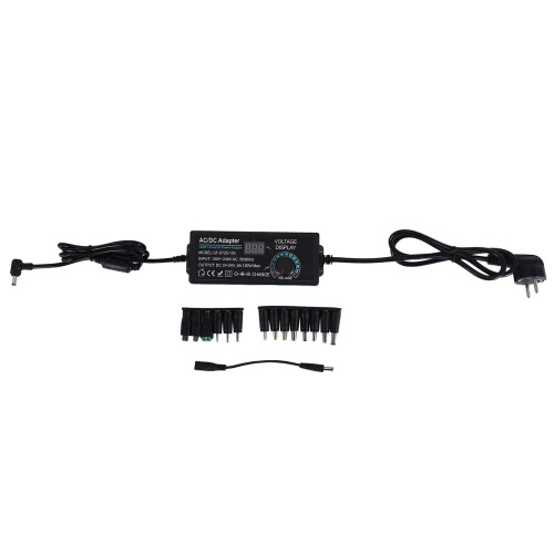 5A 120W Einstellbares Netzteil, Universal-Netzteiladapter 3V-24V AC bis 1