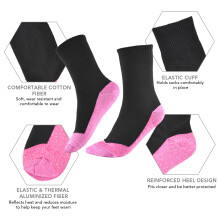 1 Paar Socken aus aluminisierter Faser, warme