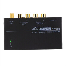 PP400 Ultrakompakter Phono-Vorverstärker mit Schnittstelle für Plattenspieler