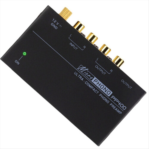 PP400 Ultra-Compact Phono Preamp Preamplifier with Interface for Turnt 2