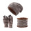 Winter-Strickmütze und Schal-Handschuhe-Set, 7