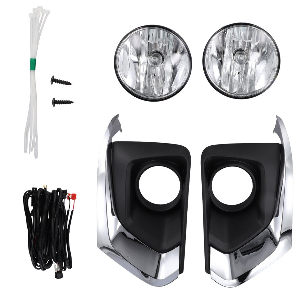 Car Fog Driving Lamp Assembly Wiring Kit Headlights Foglights Fo Light 4851500939354