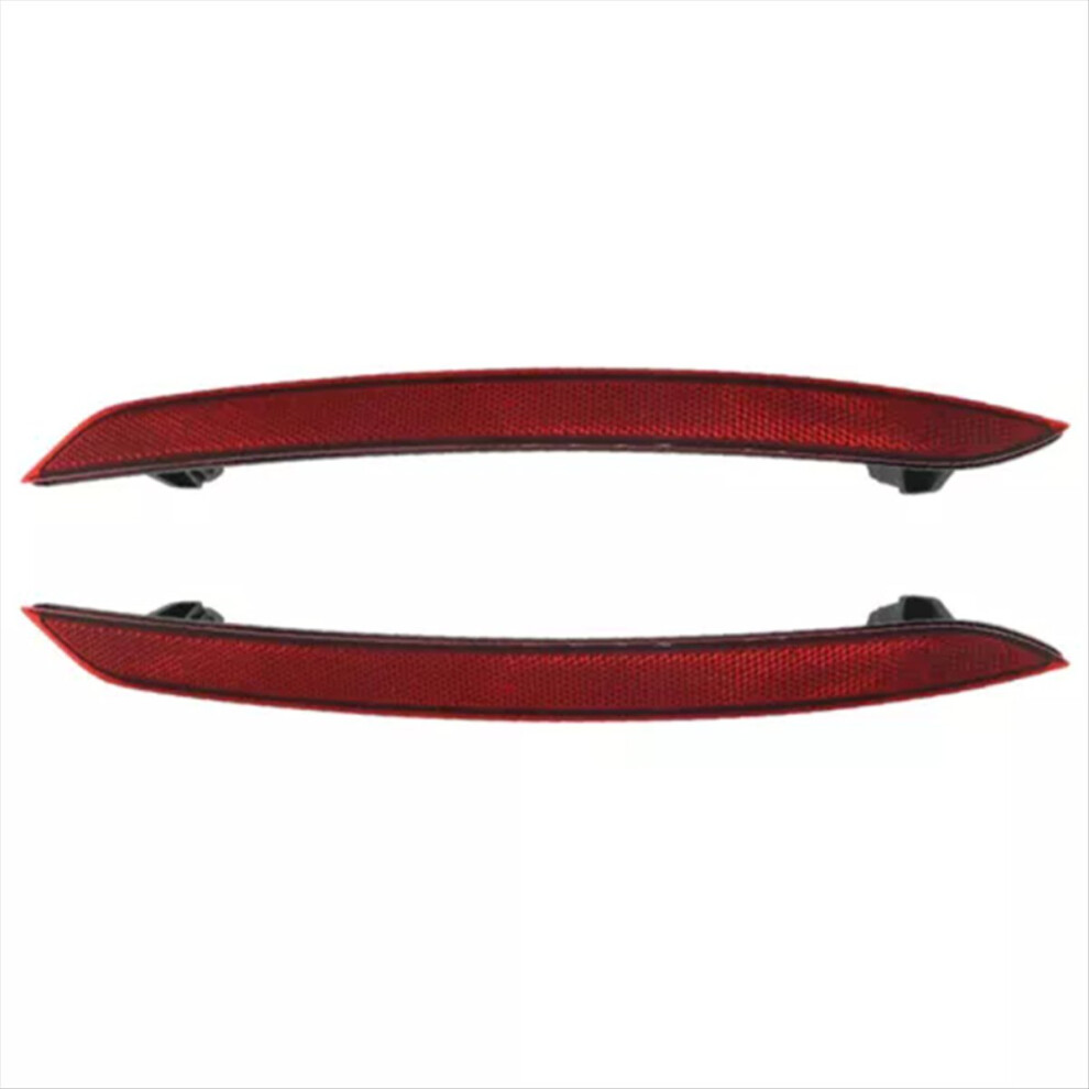 Left & Right Rear Bumper Marker Reflector Lens Fit For Xc90 2016-2 Red 4851500947779