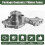 059121008J Water Pump for A5 A6 A7 A8 S5 S6 S8 Q5 059 121 008 J 6