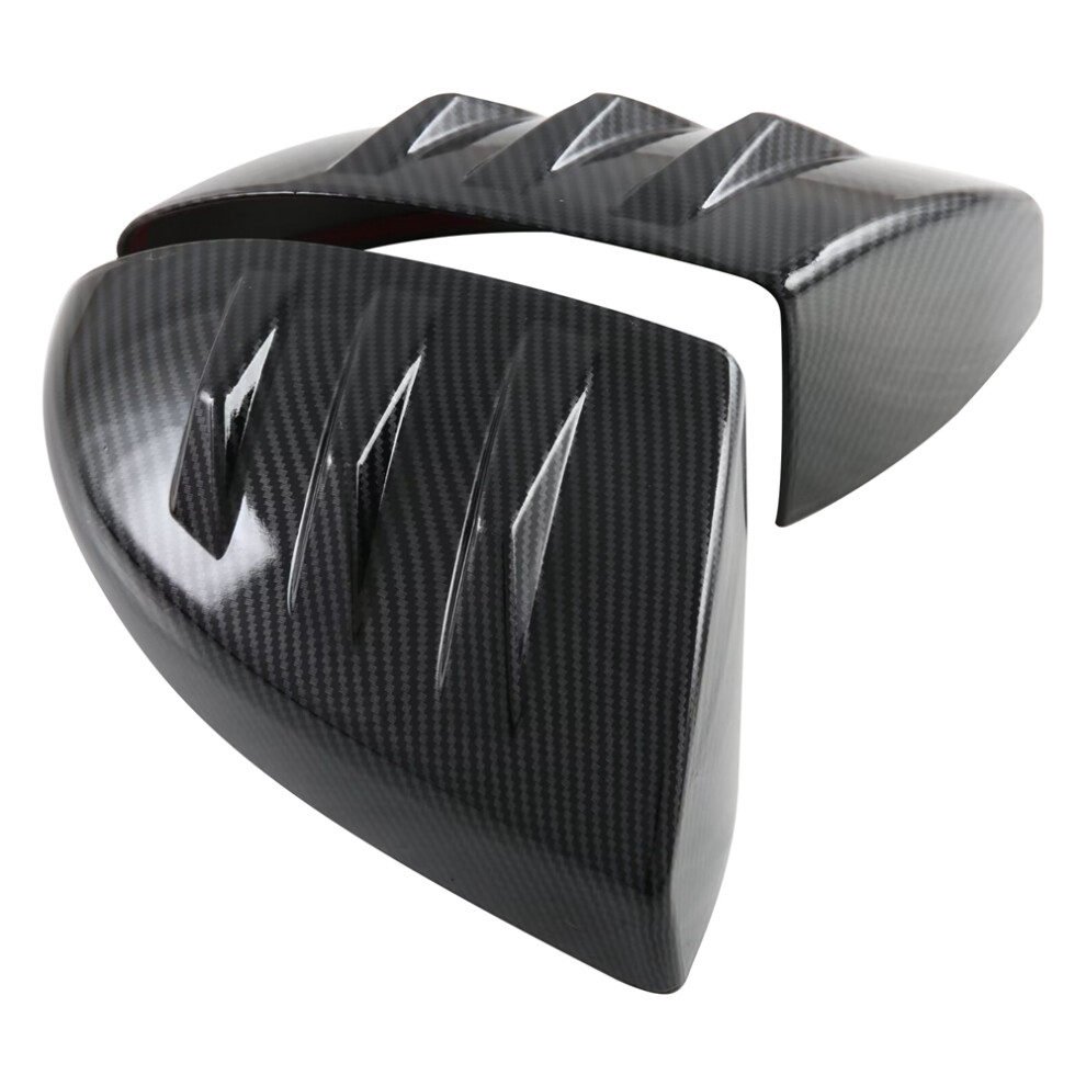 For 2024 Abs Carbon Fiber Car Rearview Mirror Cover Side Cap Trim Acce 4852261840019