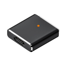 Type C naar 3 100W adapter voor snelladen, draagbaar, voor 15 inch M2Chip grijs