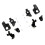 1 Set Car Front Headlight Bracket Repair Kit Replacement Clip 6212F0 6 4